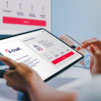 Close-up Young Asian businessman and businesswoman look at computer discussing chart report in presentation and compare data on digital tablet at small business workplace overtime working at night.